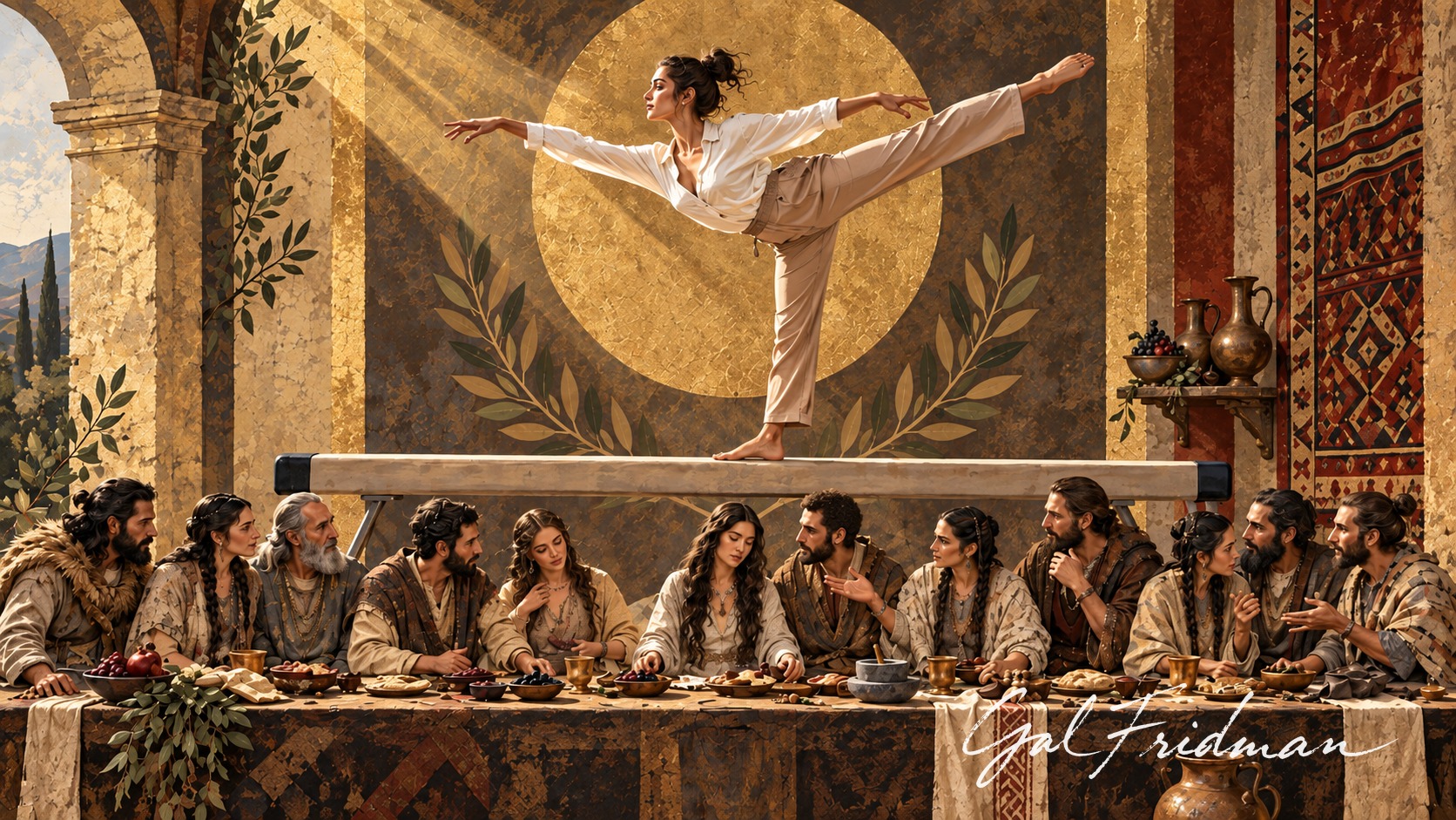 The Balance, artwork by Gal Fridman